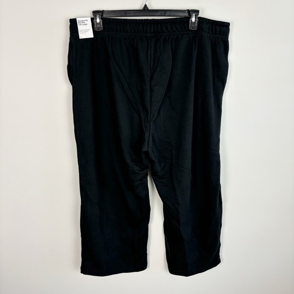 Nike Sportswear Club Fleece Women Mid-Rise Wide-Leg Sweatpant Black Plus Size 3X - Picture 2 of 7